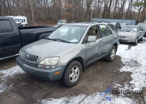 2002 Lexus Rx 300 z USA, uszkodzony, nr VIN JTJHF10U420254711